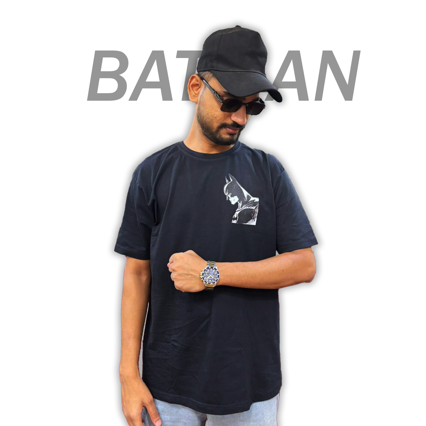 Batman x Catwoman Matching Couple Tees