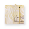 Cute Girl & Boy T-Shirt Pair | Matching Couple Tees