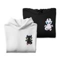 Dark Fury & Light Fury Hoodie Pair | Matching Couple Hoodies