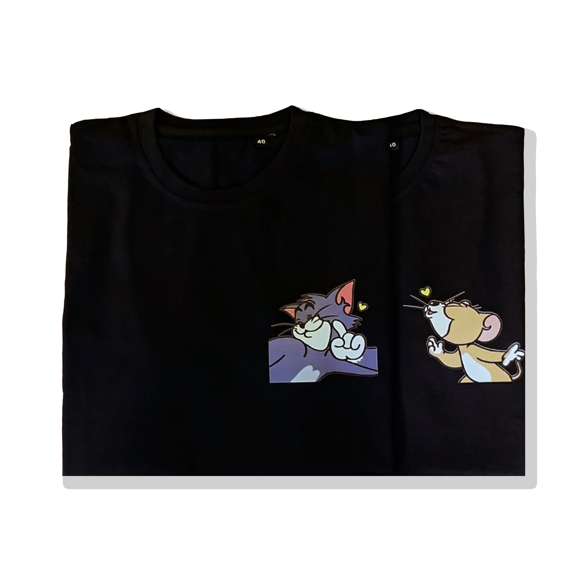 Tom & Jerry T-Shirt Pair | Matching Couple Tees