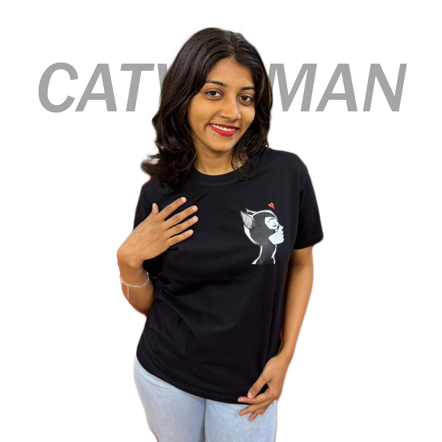 Batman x Catwoman Matching Couple Tees
